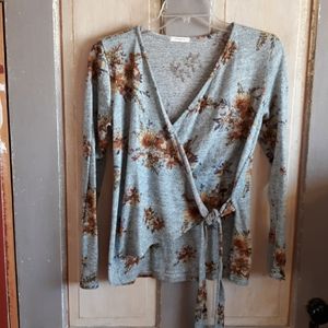 12 PM by Mon Ami Wrap Sweater